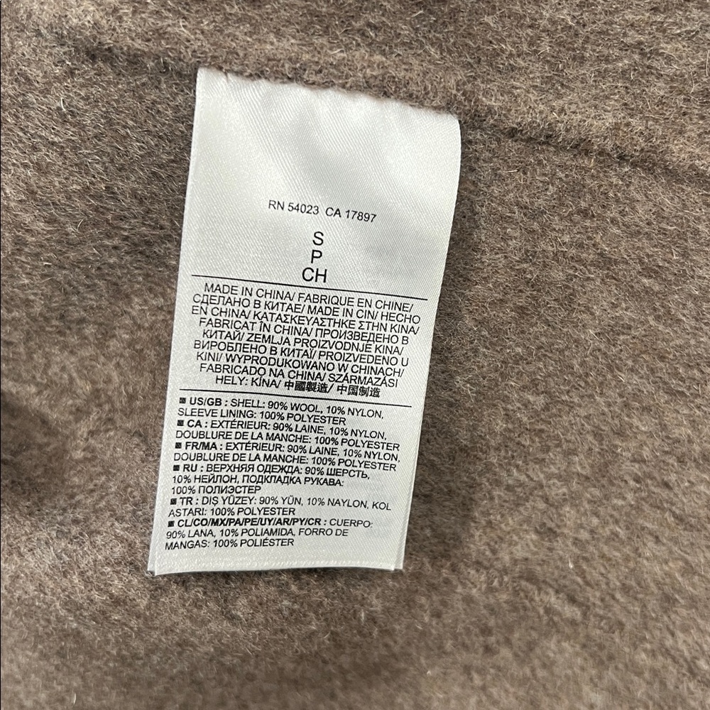 Banana Republic Wool Tie Coat - Picture 6 of 6